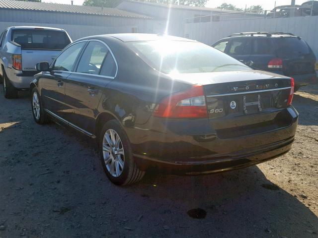 YV1AS982091105809 - 2009 VOLVO S80 3.2 BLACK photo 3