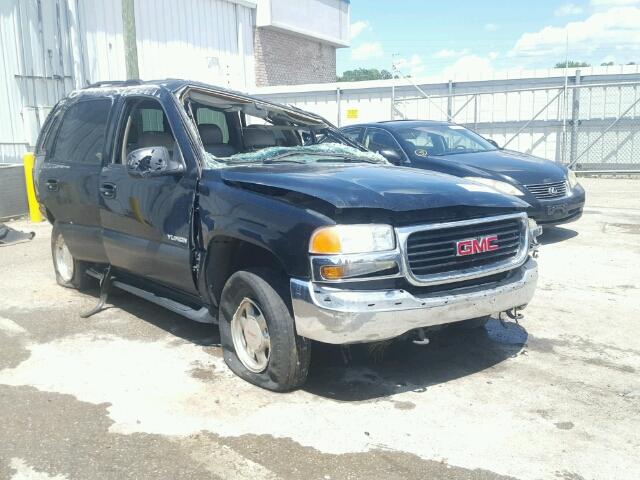 1GKEC13Z52J194958 - 2002 GMC YUKON BLACK photo 1