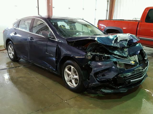 1G1ZB5ST4GF343657 - 2016 CHEVROLET MALIBU LS BLUE photo 1