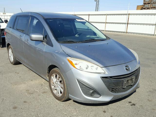 JM1CW2BLXC0142360 - 2012 MAZDA 5 SILVER photo 1