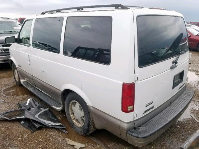 1GNDM19X92B136184 - 2002 CHEVROLET ASTRO WHITE photo 3