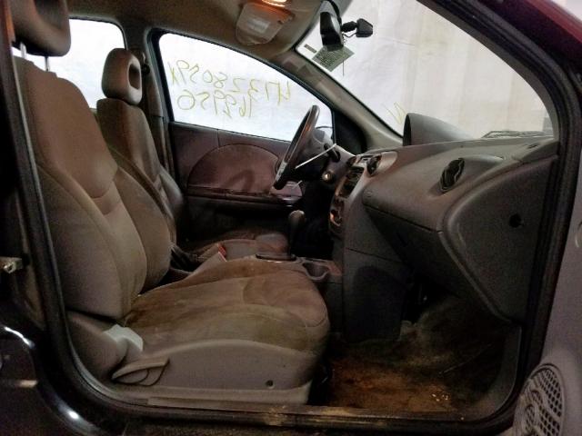 1G8AJ52F94Z180364 - 2004 SATURN ION LEVEL RED photo 5