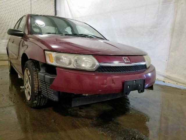 1G8AJ52F94Z180364 - 2004 SATURN ION LEVEL RED photo 9