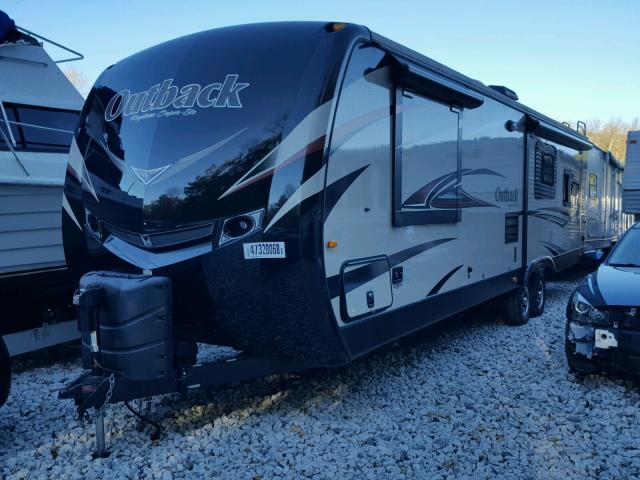 4YDT29824EB452138 - 2014 KEYSTONE OUTBACK TWO TONE photo 2