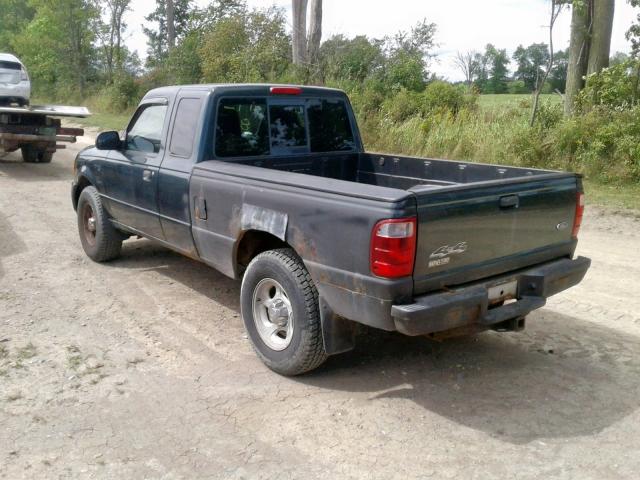 1FTYR15E84TA06247 - 2004 FORD RANGER SUP GREEN photo 3