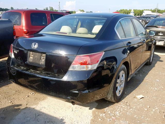 1HGCP26498A115363 - 2008 HONDA ACCORD LXP BLACK photo 4