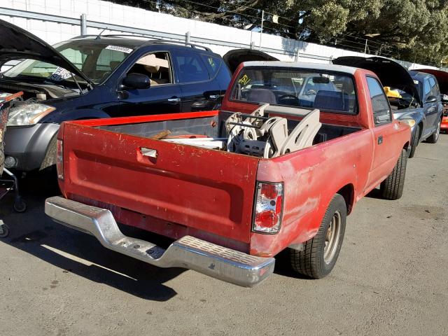 JT4RN81P7K5042691 - 1989 TOYOTA PICKUP 1/2 RED photo 4