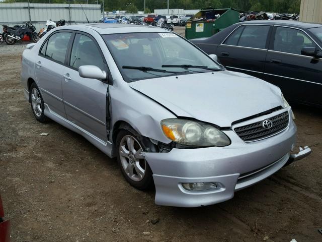 2T1BY30E25C430513 - 2005 TOYOTA COROLLA XR 银色 照片 1