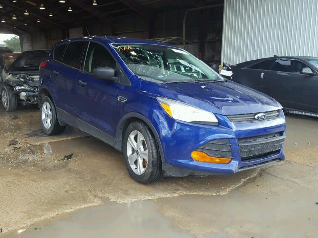 1FMCU0F73GUB79770 - 2016 FORD ESCAPE S BLUE photo 1