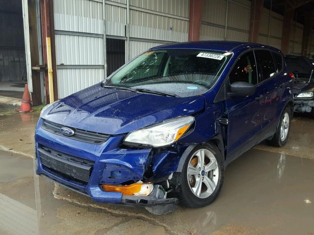 1FMCU0F73GUB79770 - 2016 FORD ESCAPE S BLUE photo 2