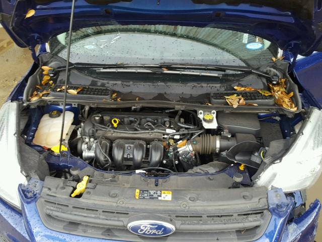 1FMCU0F73GUB79770 - 2016 FORD ESCAPE S BLUE photo 7