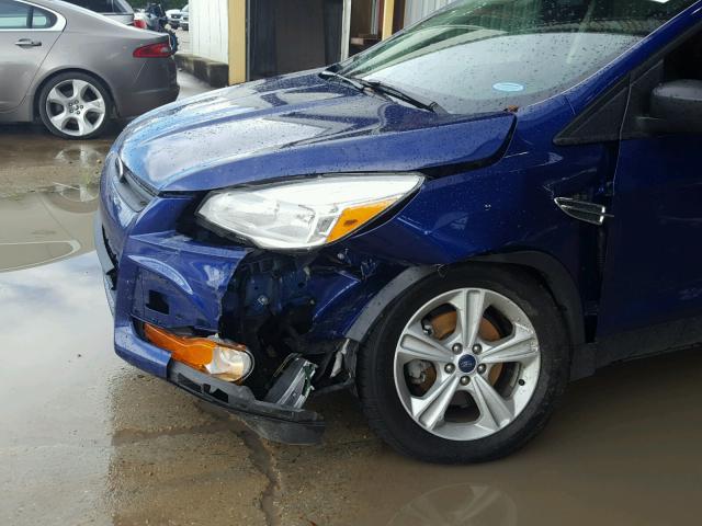 1FMCU0F73GUB79770 - 2016 FORD ESCAPE S BLUE photo 9