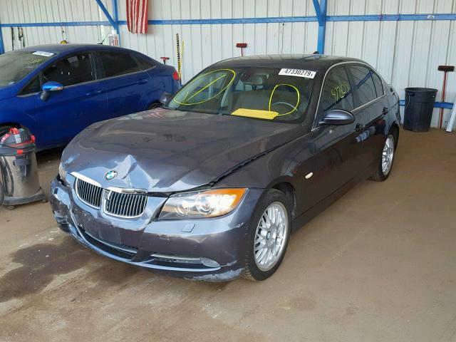 WBAVD33536KV65579 - 2006 BMW 330 XI GRAY photo 2