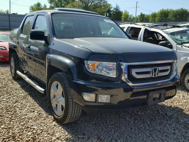 5FPYK1F54AB002625 - 2010 HONDA RIDGELINE BLACK photo 1