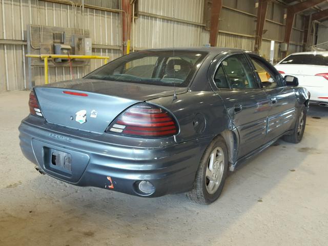 1G2NF52T2YM788684 - 2000 PONTIAC GRAND AM S BLUE photo 4