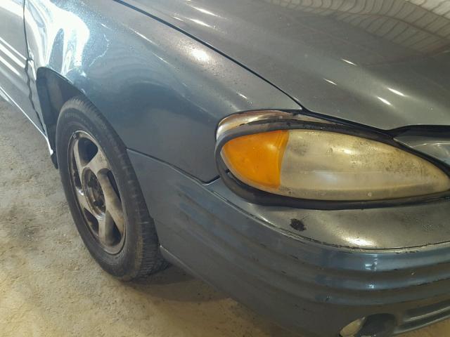 1G2NF52T2YM788684 - 2000 PONTIAC GRAND AM S BLUE photo 9
