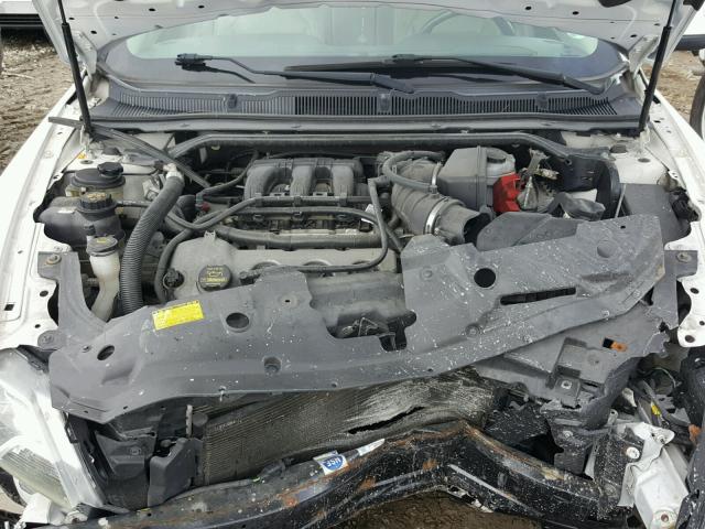 1FAHP2EW6AG149518 - 2010 FORD TAURUS SEL WHITE photo 7