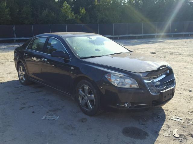 1G1ZK57B68F294124 - 2008 CHEVROLET MALIBU LTZ შავი ფოტო 1