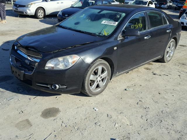 1G1ZK57B68F294124 - 2008 CHEVROLET MALIBU LTZ შავი ფოტო 2