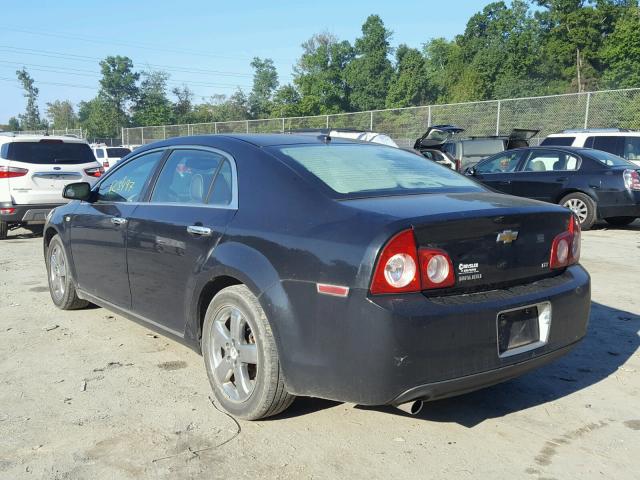 1G1ZK57B68F294124 - 2008 CHEVROLET MALIBU LTZ შავი ფოტო 3