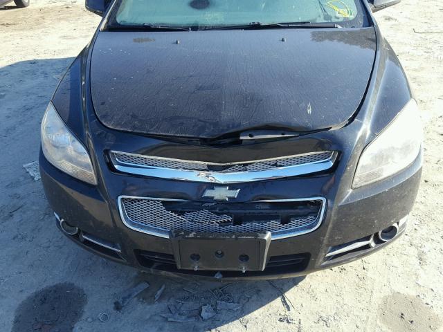 1G1ZK57B68F294124 - 2008 CHEVROLET MALIBU LTZ შავი ფოტო 9