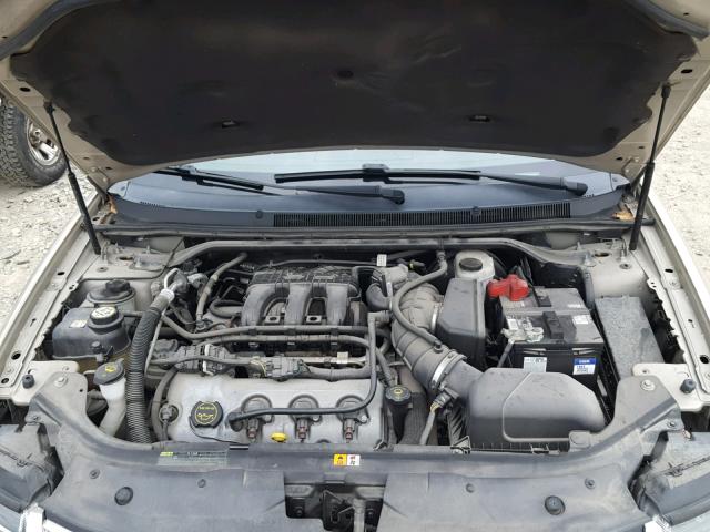 1FAHP24W08G135092 - 2008 FORD TAURUS SEL TAN photo 7