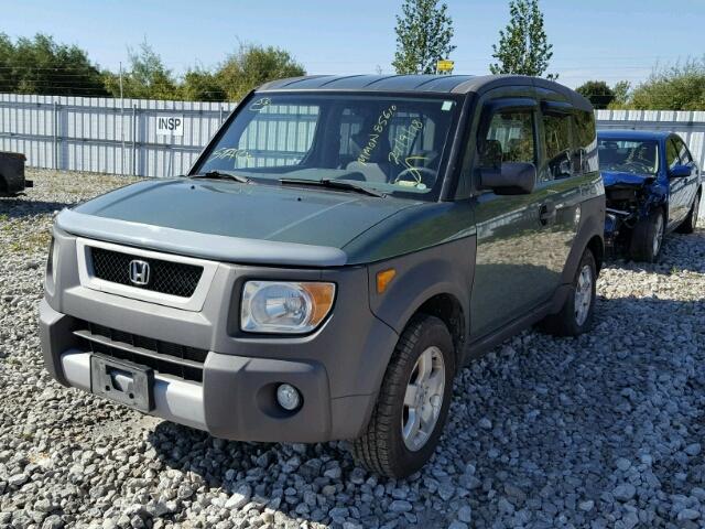 5J6YH28574L800719 - 2004 HONDA ELEMENT EX GRAY photo 2