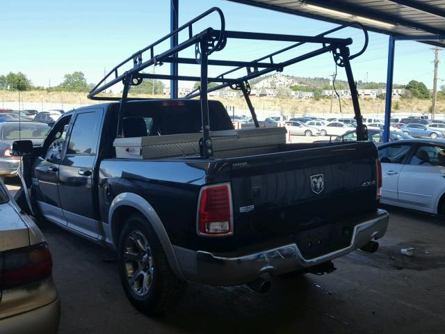 1C6RR7NT9ES133433 - 2014 RAM 1500 LARAM BLACK photo 3