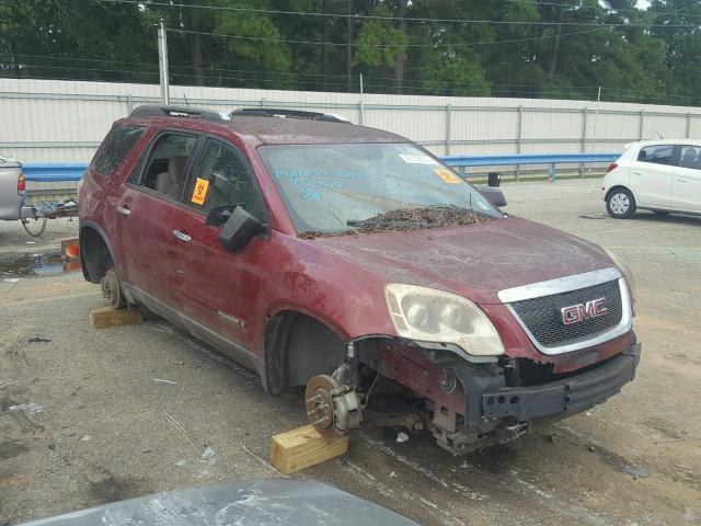 1GKER13788J170594 - 2008 GMC ACADIA SLE RED photo 1