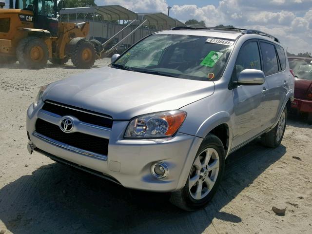 2T3YF4DV6BW089098 - 2011 TOYOTA RAV4 LIMIT SILVER photo 2