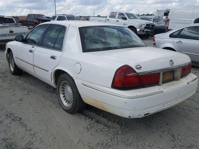 2MEFM75W4YX696779 - 2000 MERCURY GRAND MARQ WHITE photo 3