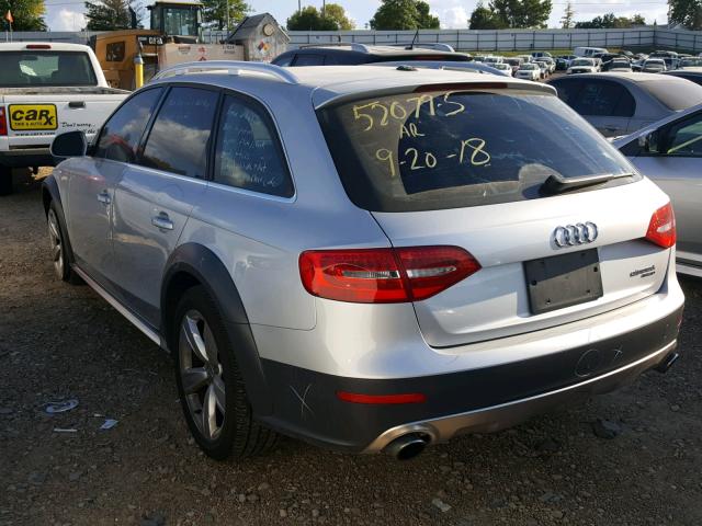 WA1UFAFL8DA252886 - 2013 AUDI A4 ALLROAD SILVER photo 3