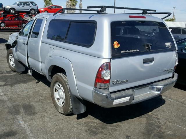 5TFTX4GN8CX009946 - 2012 TOYOTA TACOMA PRE SILVER photo 3