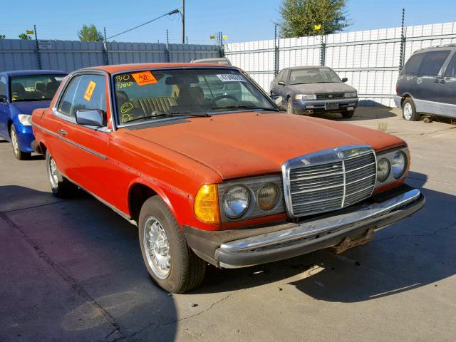 WDBAB53A3EA091667 - 1984 MERCEDES-BENZ 300 CDT RED photo 1