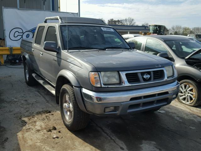 1N6ED27T5YC369630 - 2000 NISSAN FRONTIER C CHARCOAL photo 1