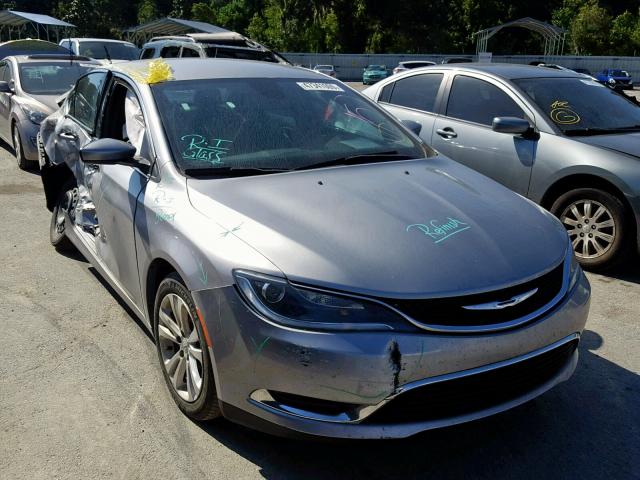 1C3CCCAB0FN670993 - 2015 CHRYSLER 200 LIMITE SILVER photo 1