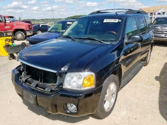 1GKET66M366118614 - 2006 GMC ENVOY DENA BLACK photo 2