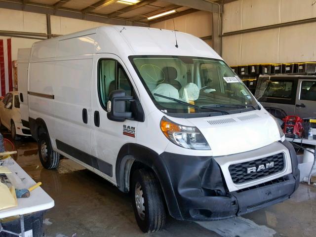 3C6TRVCGXKE521527 - 2019 RAM PROMASTER 白色 照片 1