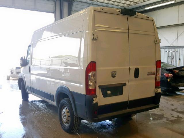 3C6TRVCGXKE521527 - 2019 RAM PROMASTER 白色 照片 3