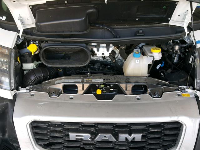 3C6TRVCGXKE521527 - 2019 RAM PROMASTER 白色 照片 7
