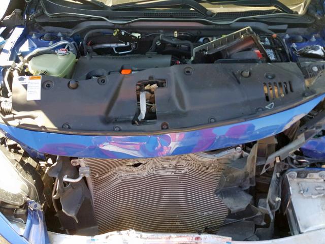 19XFC2F59GE014948 - 2016 HONDA CIVIC LX BLUE photo 7