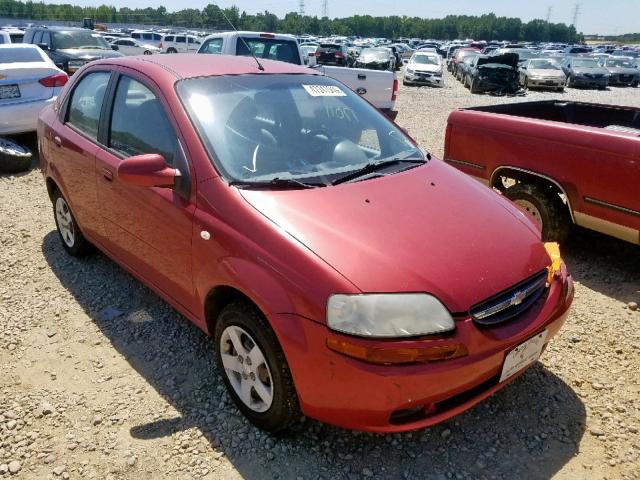 KL1TD52635B382186 - 2005 CHEVROLET AVEO BASE Qırmızı foto 1