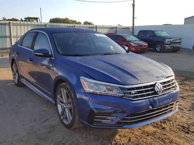 1VWDT7A32HC067765 - 2017 VOLKSWAGEN PASSAT R-L BLUE photo 1