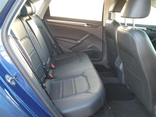 1VWDT7A32HC067765 - 2017 VOLKSWAGEN PASSAT R-L BLUE photo 6