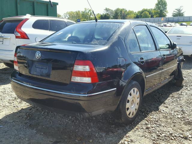 3VWRK69M74M013001 - 2004 VOLKSWAGEN JETTA GL BLACK photo 4