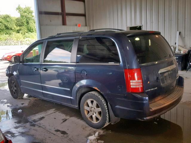 2A8HR54189R572860 - 2009 CHRYSLER TOWN & COU BLUE photo 3