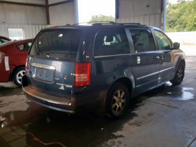 2A8HR54189R572860 - 2009 CHRYSLER TOWN & COU BLUE photo 4