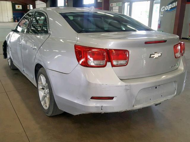 1G11D5RR5DF108410 - 2013 CHEVROLET MALIBU 1LT ვერცხლისფერი ფოტო 3
