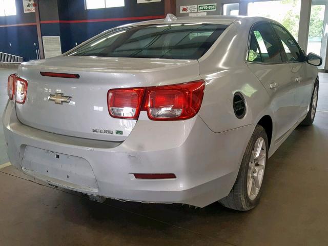 1G11D5RR5DF108410 - 2013 CHEVROLET MALIBU 1LT ვერცხლისფერი ფოტო 4