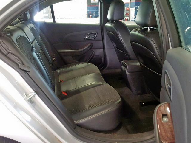 1G11D5RR5DF108410 - 2013 CHEVROLET MALIBU 1LT ვერცხლისფერი ფოტო 6